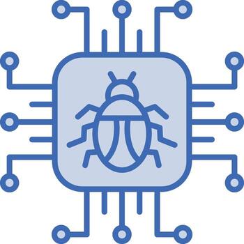 Cyber Attack Vector Icon