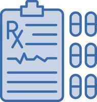 Prescription Vector Icon