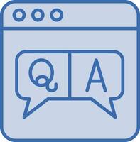 QA Vector Icon