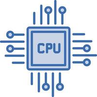 CPU Processor Vector Icon