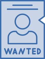 Wanted Vector Icon