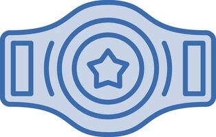 Champion Belt Vector Icon