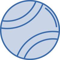 icono de vector de pelota de tenis