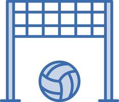 vóleibol red vector icono