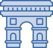 Arc De Triomphe Vector Icon