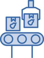 Food Conveyor Vector Icon