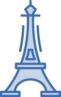Eiffel Tower Vector Icon