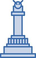 Victory Column Vector Icon