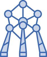 Atomium Vector Icon