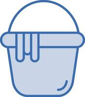 Water Bucket Vector Icon