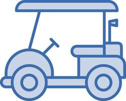 Golf Cart Vector Icon