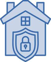 Home Security Vector Icon