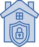 Home Security Vector Icon