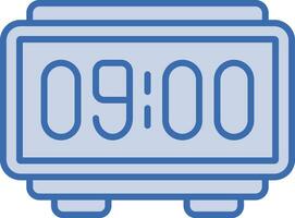 Digital Clock Vector Icon