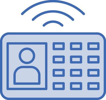 intercomunicador vector icono