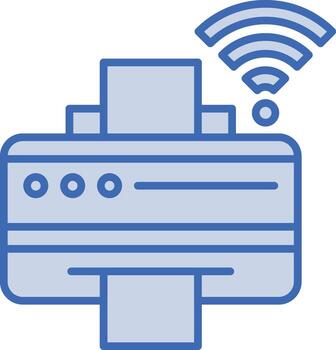 Smart Printer Vector Icon