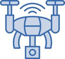 Smart Drone Vector Icon