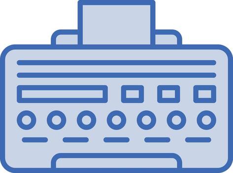 icono de vector de impresora