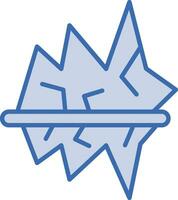 Iceberg Vector Icon