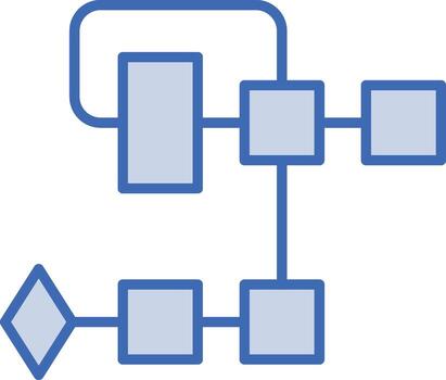 Flowchart Vector Icon