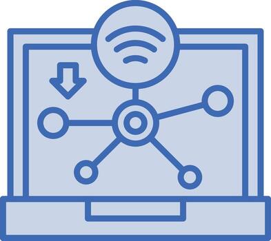 icono de vector de red