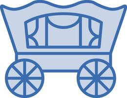 Desert Carriage Vector Icon