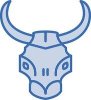 Bull Skull Vector Icon