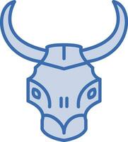 Bull Skull Vector Icon