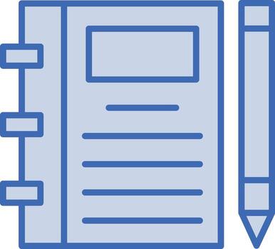 Notebook Vector Icon