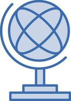 Globe Stand Vector Icon