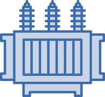 Power Transformer Vector Icon