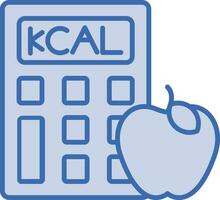 Calorie Calculator Vector Icon