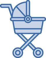 Stroller Vector Icon