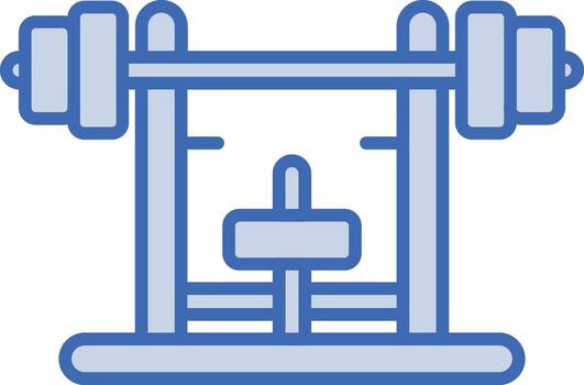 Bench Press Vector Icon