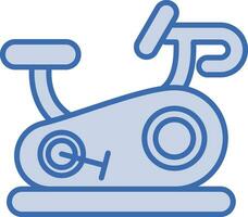 Stationery Bike Vector Icon