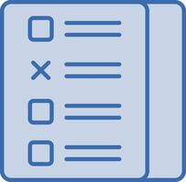 icono de vector de examen