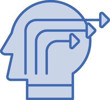 conocimiento extracción vector icono