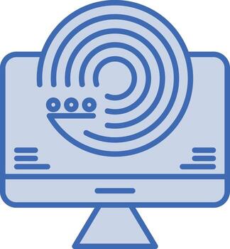 Forecasting Model Vector Icon