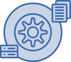 Data Transformation Vector Icon