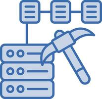 Data Mining Vector Icon