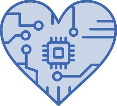 Affective Computing Vector Icon