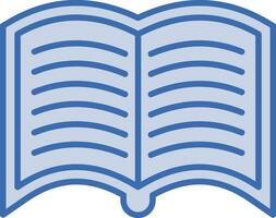 Open Book Vector Icon