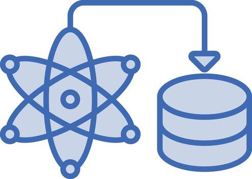 icono de vector de ciencia de datos