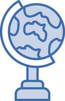 Globe Stand Vector Icon