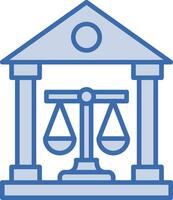 Court House Vector Icon