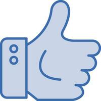 Thumbs Up Vector Icon