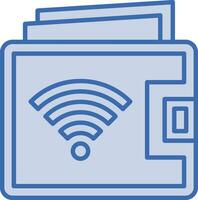 Smart Wallet Vector Icon