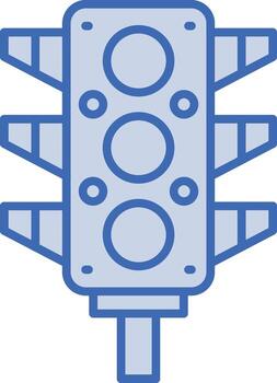 icono de vector de semáforo
