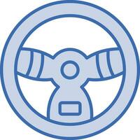 Steering Wheel Vector Icon