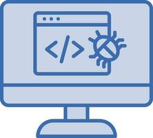 Website Bug Vector Icon